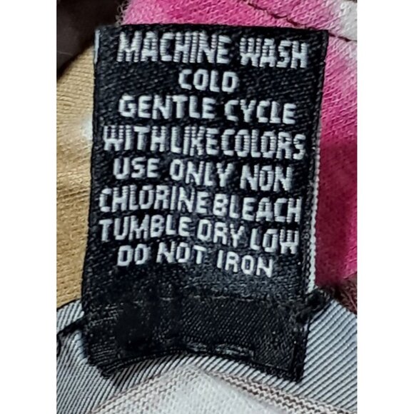 Rue21 Women's Striped V-Neck Short Sleeve Tee - XL - Pink Brown Beige - Picture 10 of 10